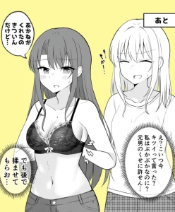 Cover Daily Life of a Couple in Which the Boyfriend Became a Girl One Day