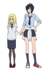 Cover Gaijin-chan to Mushinkei Boyish-chan
