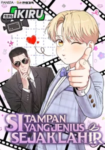 Cover Si Tampan Yang Jenius Sejak Lahir