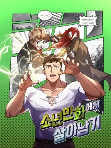 Cover Surviving In An Action Manhwa